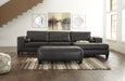 Nokomis 2-Piece Sectional with Ottoman Tuscaloosa Furniture Outlet