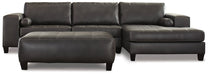 Nokomis 2-Piece Sectional with Ottoman Tuscaloosa Furniture Outlet