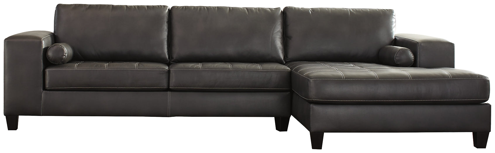 Nokomis 2-Piece Sectional with Ottoman Tuscaloosa Furniture Outlet