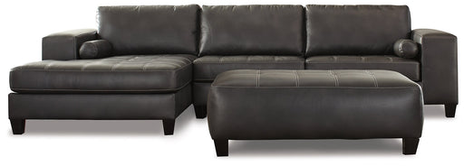 Nokomis 2-Piece Sectional with Ottoman Tuscaloosa Furniture Outlet