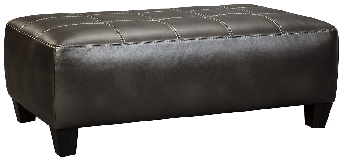 Nokomis Oversized Accent Ottoman Tuscaloosa Furniture Outlet