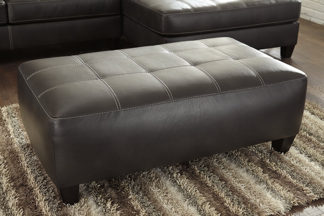 Nokomis Oversized Accent Ottoman Tuscaloosa Furniture Outlet