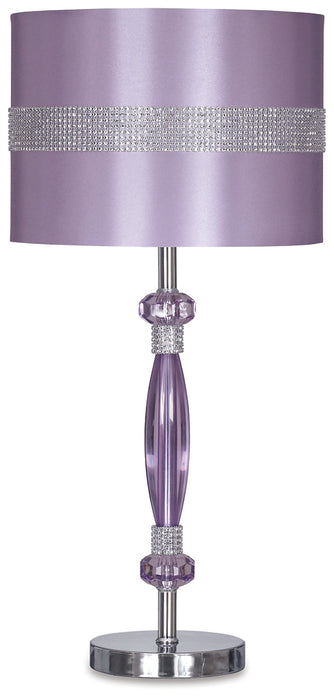 Nyssa Metal Table Lamp (1/CN) Tuscaloosa Furniture Outlet