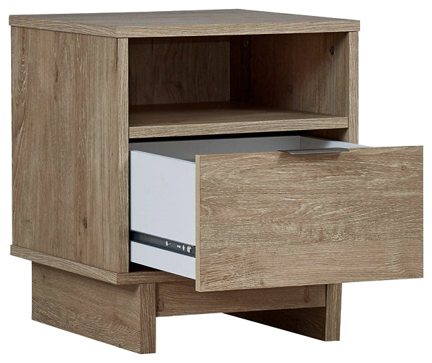 Oliah One Drawer Night Stand Tuscaloosa Furniture Outlet