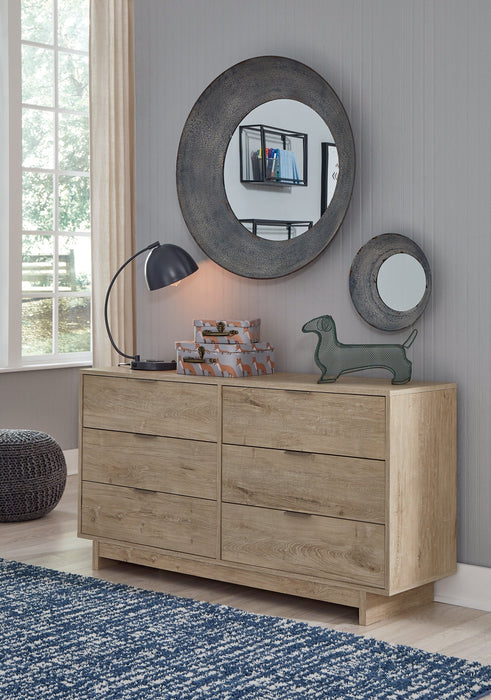 Oliah Six Drawer Dresser Tuscaloosa Furniture Outlet