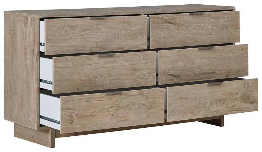 Oliah Six Drawer Dresser Tuscaloosa Furniture Outlet