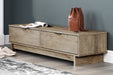 Oliah Storage Bench Tuscaloosa Furniture Outlet