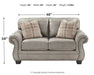 Olsberg Loveseat Tuscaloosa Furniture Outlet