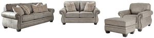 Olsberg Sofa, Loveseat, Chair and Ottoman Tuscaloosa Furniture Outlet