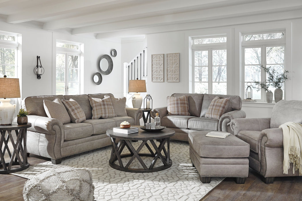 Olsberg Sofa, Loveseat, Chair and Ottoman Tuscaloosa Furniture Outlet