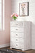 Paxberry Five Drawer Chest Tuscaloosa Furniture Outlet