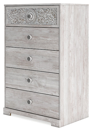 Paxberry Five Drawer Chest Tuscaloosa Furniture Outlet