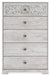 Paxberry Five Drawer Chest Tuscaloosa Furniture Outlet