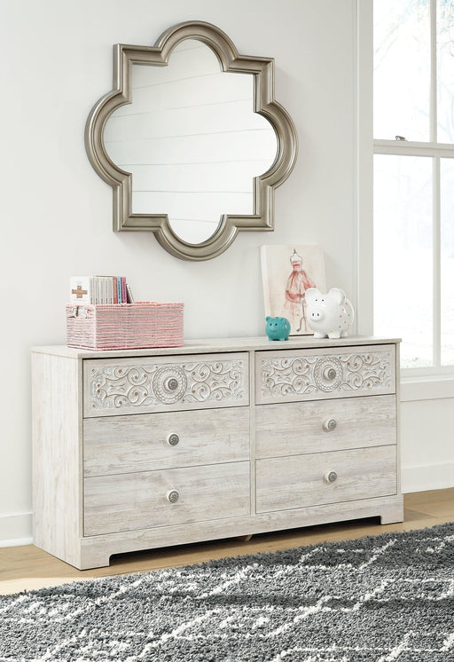 Paxberry Six Drawer Dresser Tuscaloosa Furniture Outlet