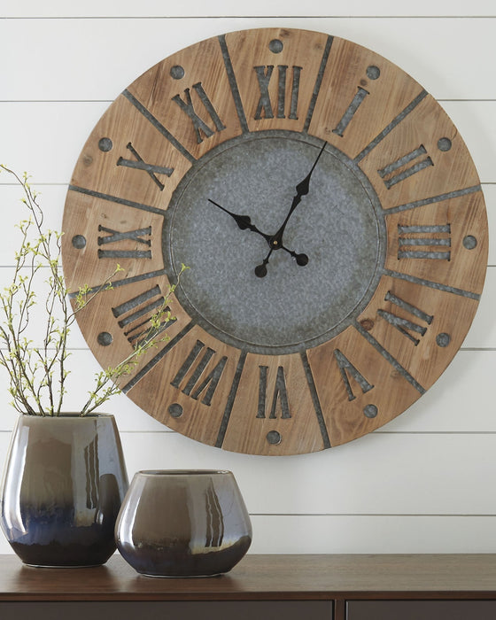 Payson Wall Clock Tuscaloosa Furniture Outlet