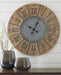 Payson Wall Clock Tuscaloosa Furniture Outlet