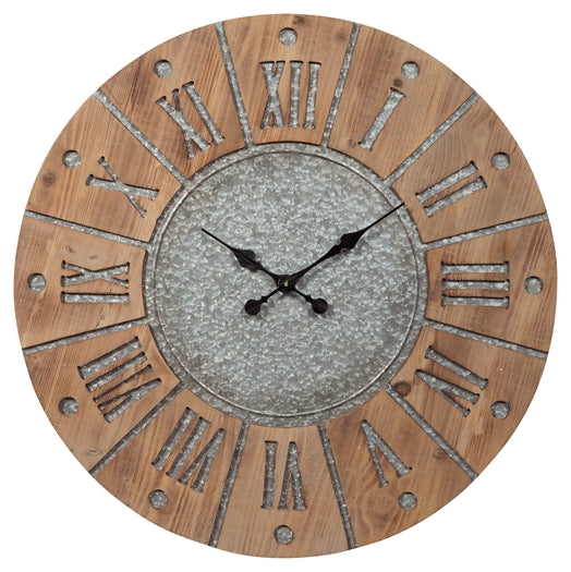 Payson Wall Clock Tuscaloosa Furniture Outlet