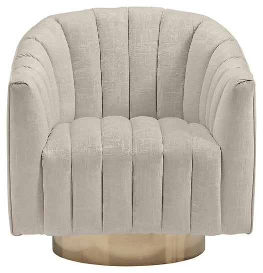 Penzlin Swivel Accent Chair Tuscaloosa Furniture Outlet