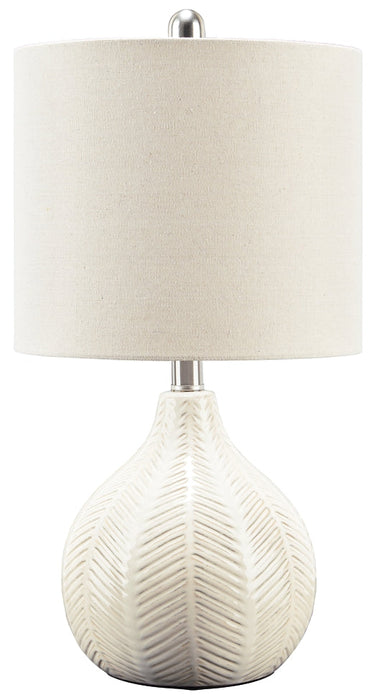 Rainermen Ceramic Table Lamp (1/CN) Tuscaloosa Furniture Outlet