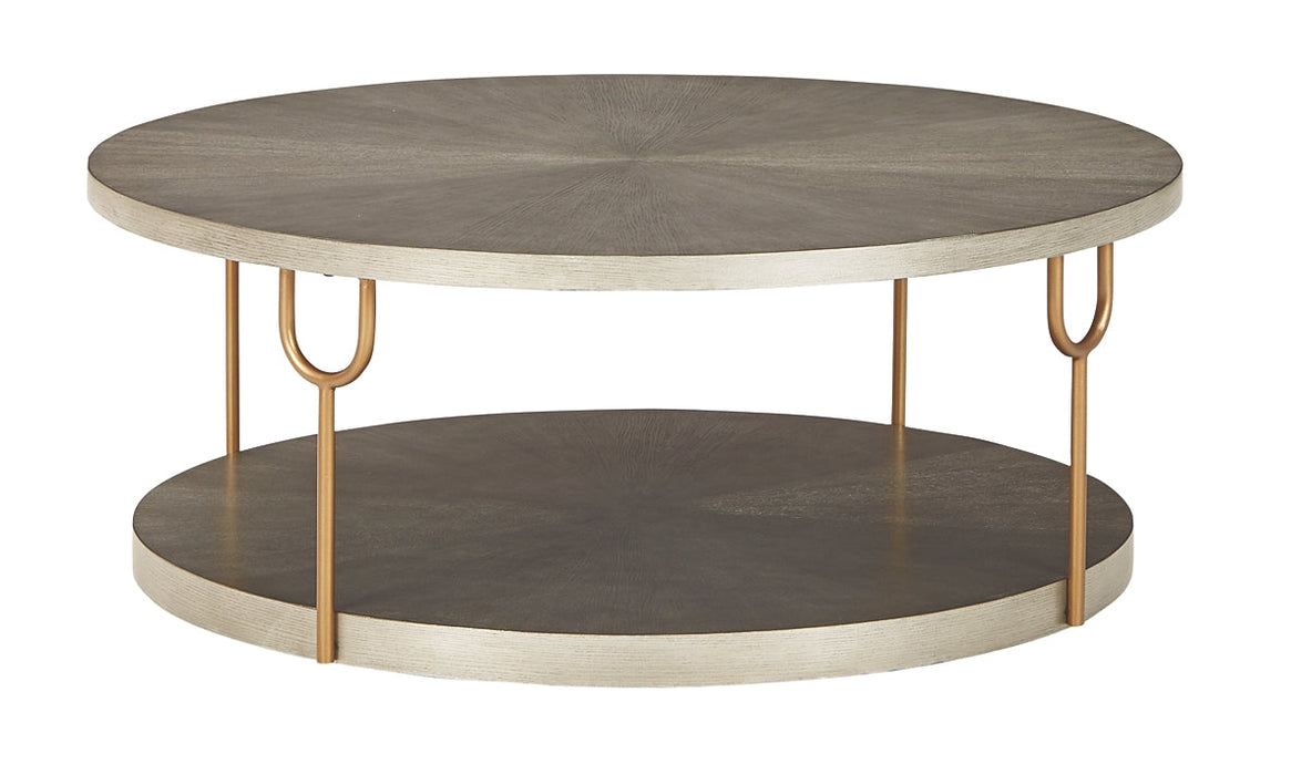 Ranoka Round Cocktail Table Tuscaloosa Furniture Outlet