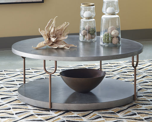 Ranoka Round Cocktail Table Tuscaloosa Furniture Outlet