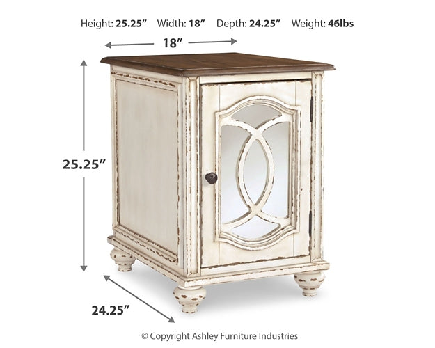 Realyn Coffee Table with 1 End Table Tuscaloosa Furniture Outlet