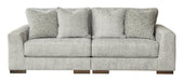 Regent Park 3-Piece Sectional with Ottoman Tuscaloosa Furniture Outlet