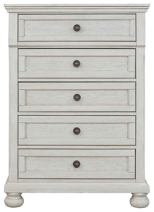 Robbinsdale Five Drawer Chest Tuscaloosa Furniture Outlet