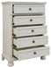 Robbinsdale Five Drawer Chest Tuscaloosa Furniture Outlet