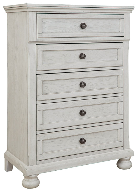 Robbinsdale Five Drawer Chest Tuscaloosa Furniture Outlet