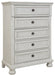 Robbinsdale Five Drawer Chest Tuscaloosa Furniture Outlet