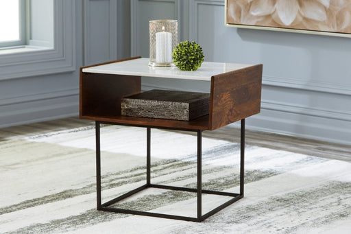 Rusitori Rectangular End Table Tuscaloosa Furniture Outlet