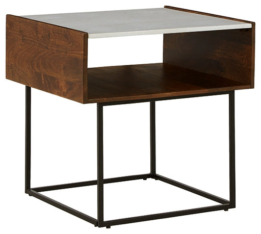 Rusitori Rectangular End Table Tuscaloosa Furniture Outlet