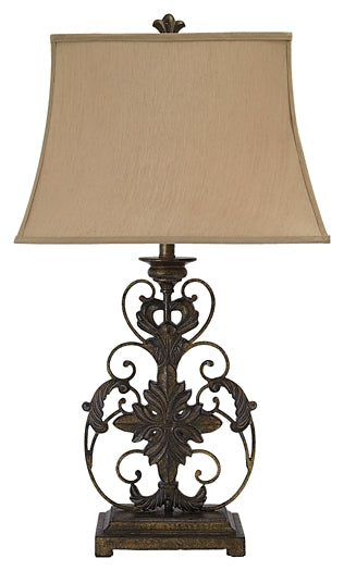 Sallee Poly Table Lamp (1/CN) Tuscaloosa Furniture Outlet