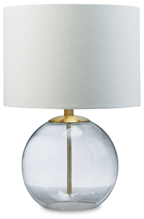 Samder Glass Table Lamp (1/CN) Tuscaloosa Furniture Outlet