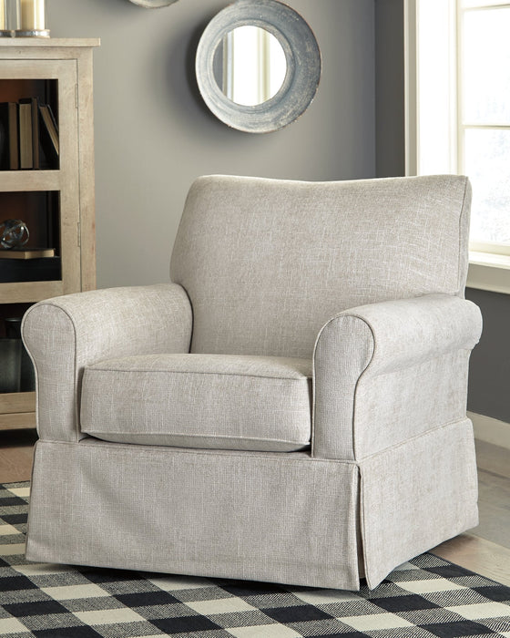 Searcy Swivel Glider Accent Chair Tuscaloosa Furniture Outlet