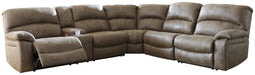 Segburg 4-Piece Power Reclining Sectional Tuscaloosa Furniture Outlet