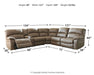 Segburg 4-Piece Power Reclining Sectional Tuscaloosa Furniture Outlet