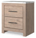 Senniberg Two Drawer Night Stand Tuscaloosa Furniture Outlet