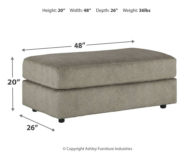 Soletren Oversized Accent Ottoman Tuscaloosa Furniture Outlet