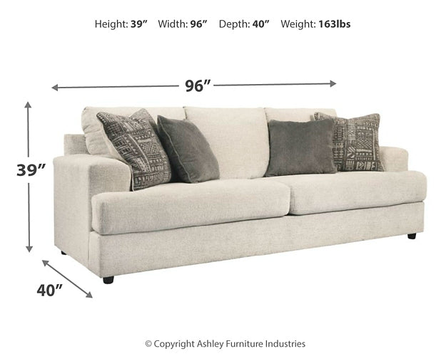 Soletren Sofa, Loveseat, Chair and Ottoman Tuscaloosa Furniture Outlet