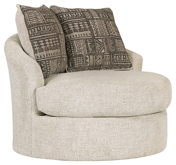 Soletren Swivel Accent Chair Tuscaloosa Furniture Outlet