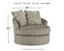 Soletren Swivel Accent Chair Tuscaloosa Furniture Outlet