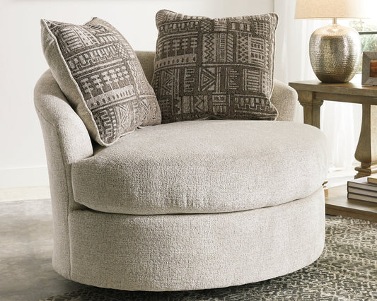 Soletren Swivel Accent Chair Tuscaloosa Furniture Outlet