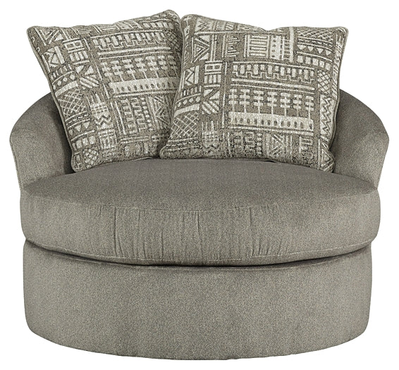 Soletren Swivel Accent Chair Tuscaloosa Furniture Outlet