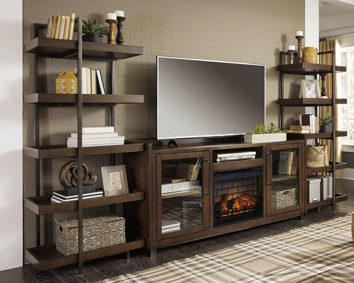 Starmore 3-Piece Wall Unit with Electric Fireplace Tuscaloosa Furniture Outlet