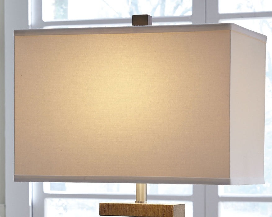 Syler Poly Table Lamp (2/CN) Tuscaloosa Furniture Outlet