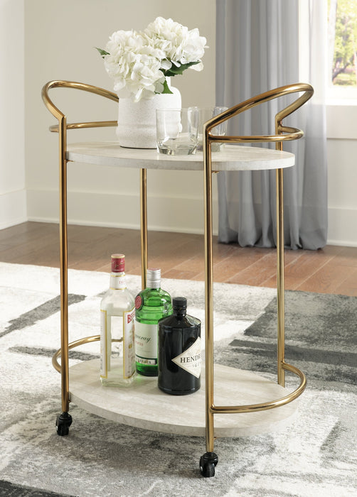 Tarica Bar Cart Tuscaloosa Furniture Outlet