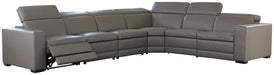 Texline 7-Piece Power Reclining Sectional Tuscaloosa Furniture Outlet