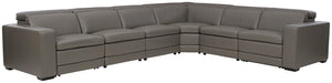 Texline 7-Piece Power Reclining Sectional Tuscaloosa Furniture Outlet